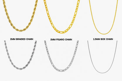 Utopia Cross Necklace - Gold/Silver