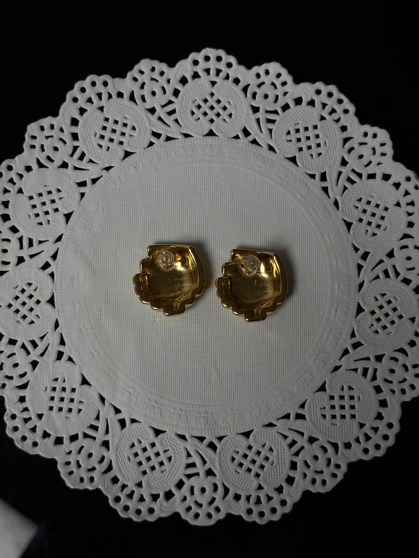 SS04 Gold Statement Earring *WATERPROOF & TARNISH-PROOF*