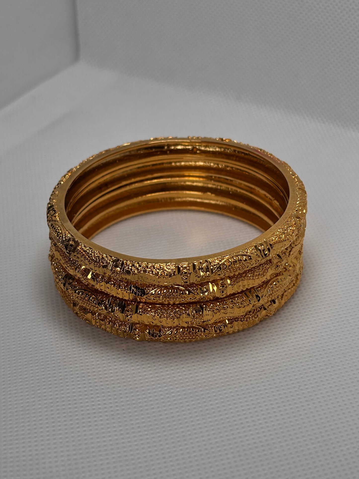 Dubai Bangle - 24K Gold Plated