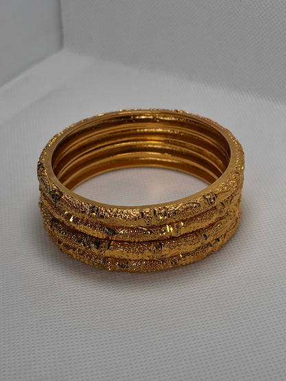 Dubai Bangle - 24K Gold Plated