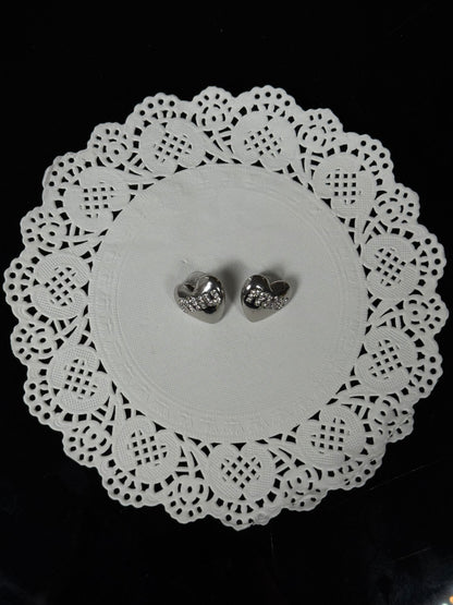 SS25 Miu Miu Dupe Heart Earrings