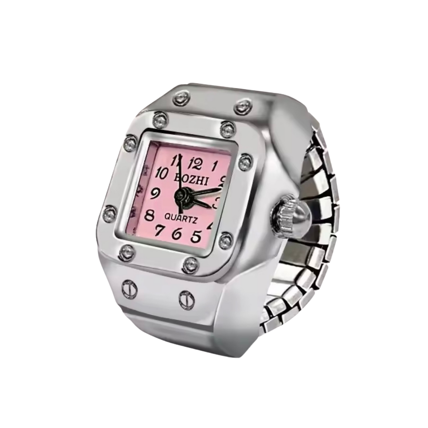 レトロウォッチリング - ゴールド/シルバー