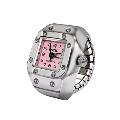 レトロウォッチリング - ゴールド/シルバー