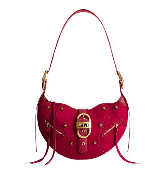 JW PEI Tessa Shoulder Bag - Deep Magenta