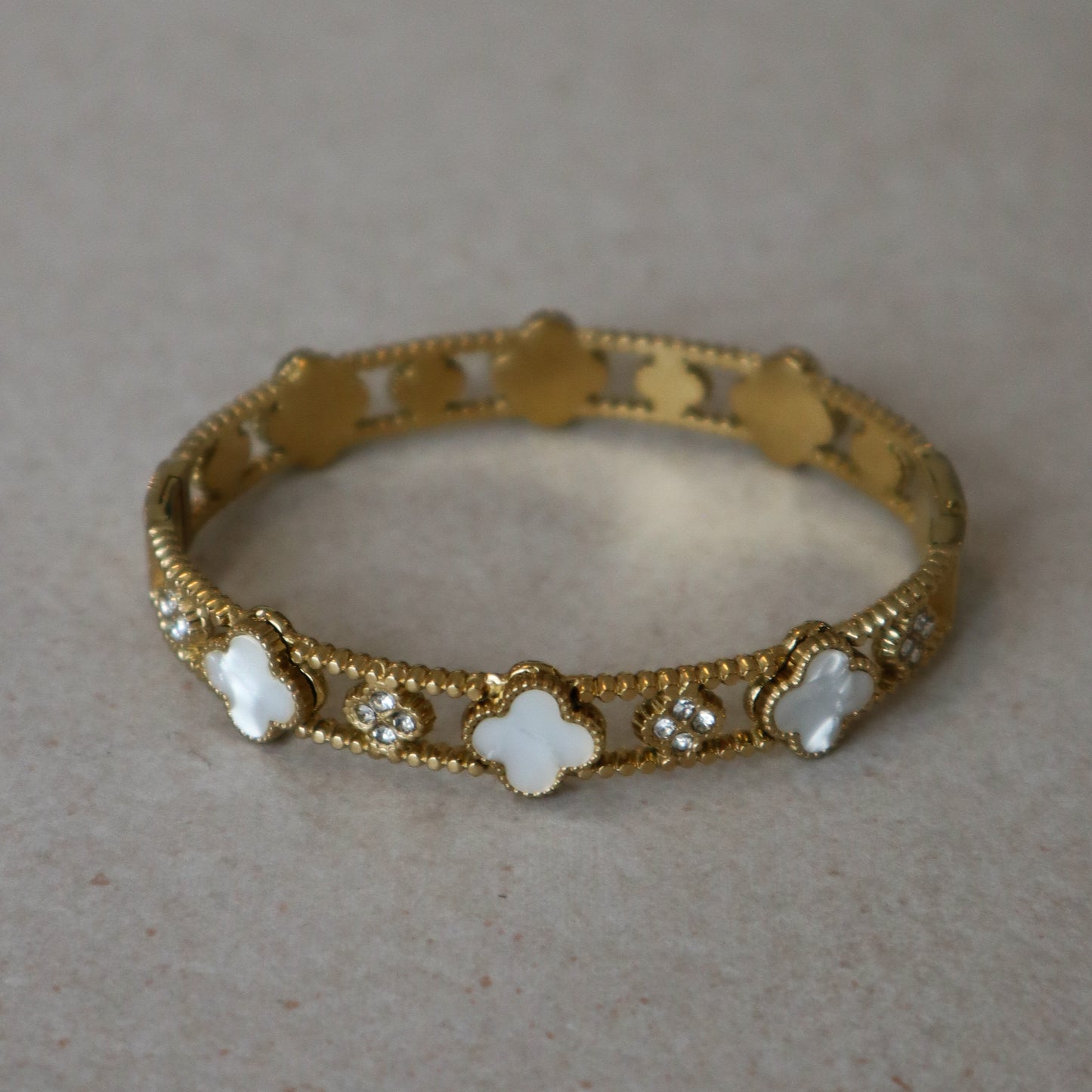 Clove Bangle - White