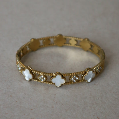 Clove Bangle - White