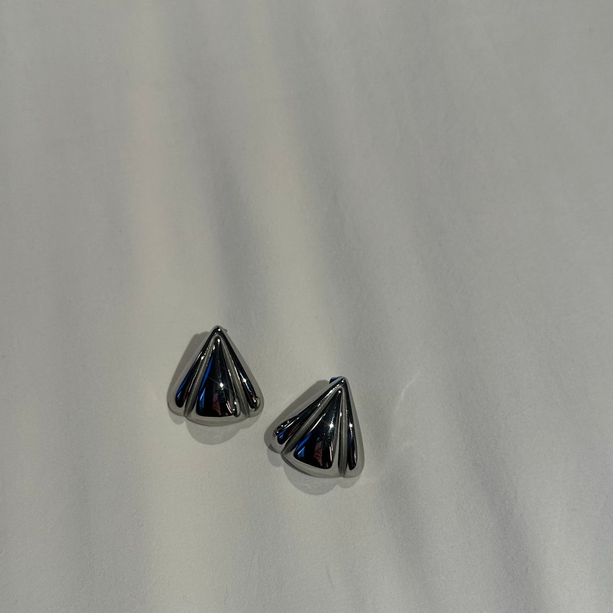 Pecan Earrings - Silver