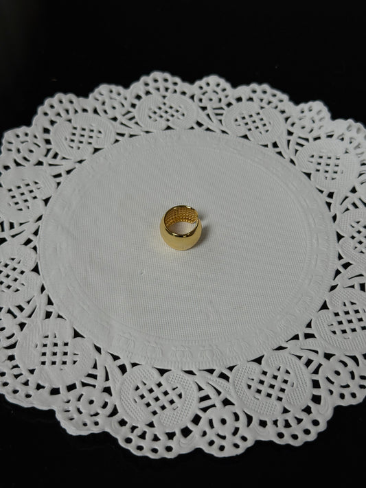 SS08 Gold Hypoallergenic Ear Cuff *WATERPROOF & TARNISH-PROOF*