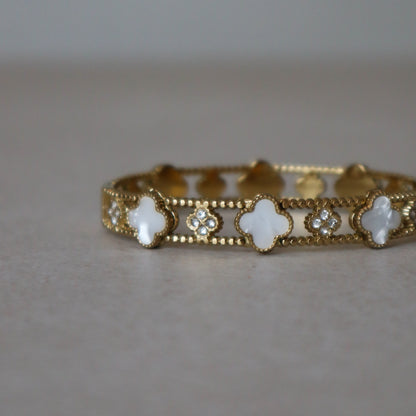 Clove Bangle - White