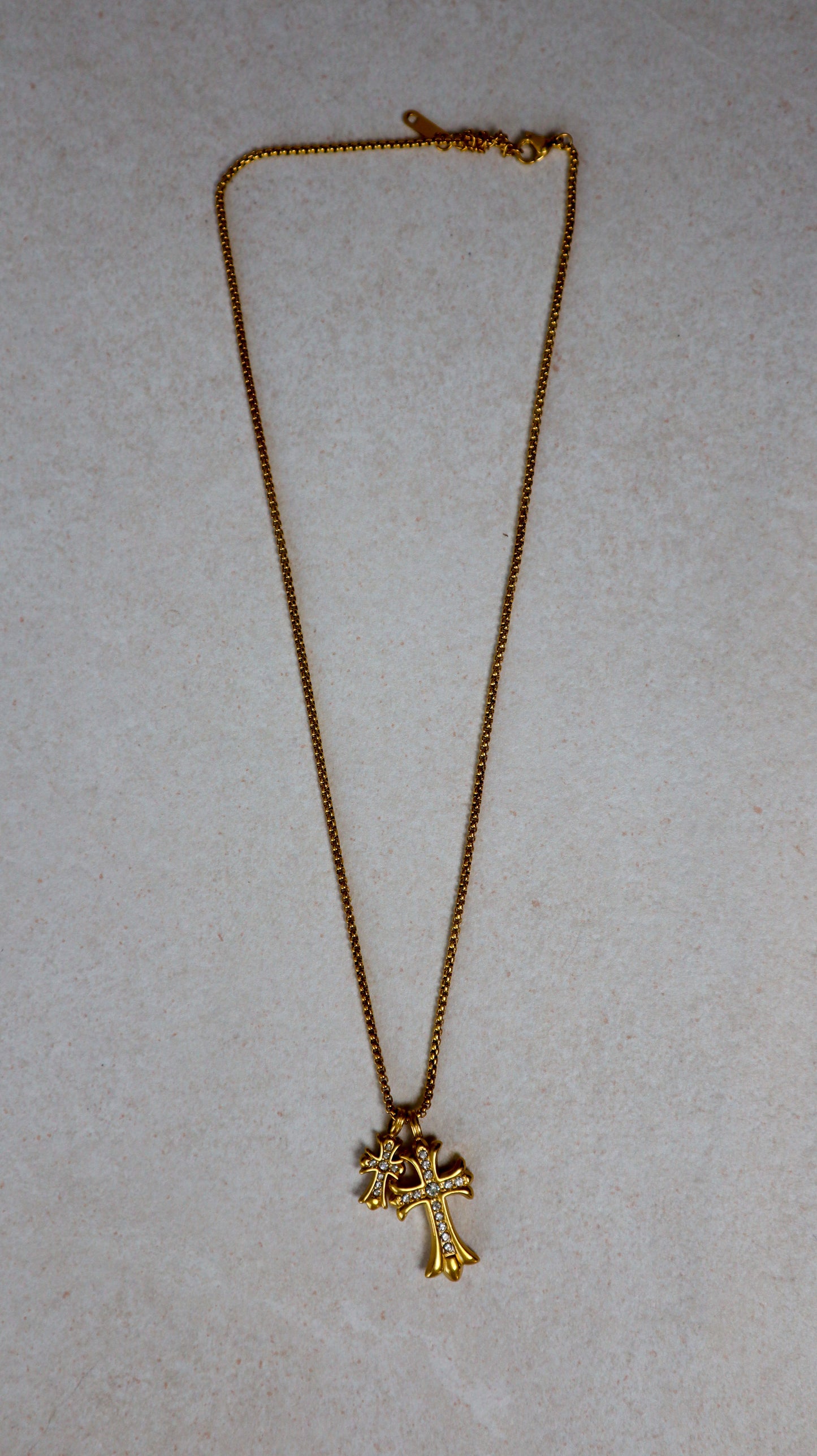 Twin Cross Pendant