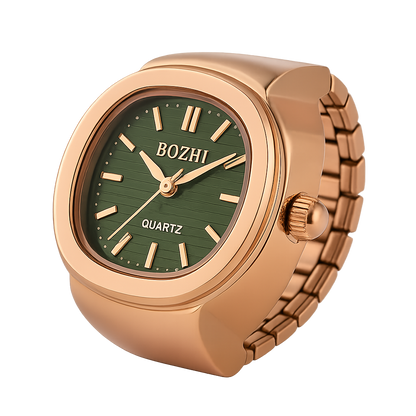 Bottega Watch Ring - Rose Gold