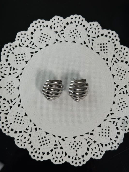 SS13 Statement Silver Earring *WATERPROOF & TARNISH-PROOF*