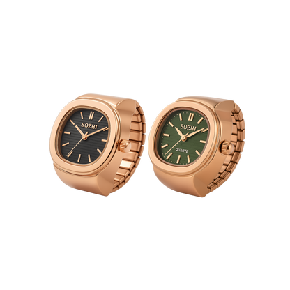 Bottega Watch Ring - Rose Gold
