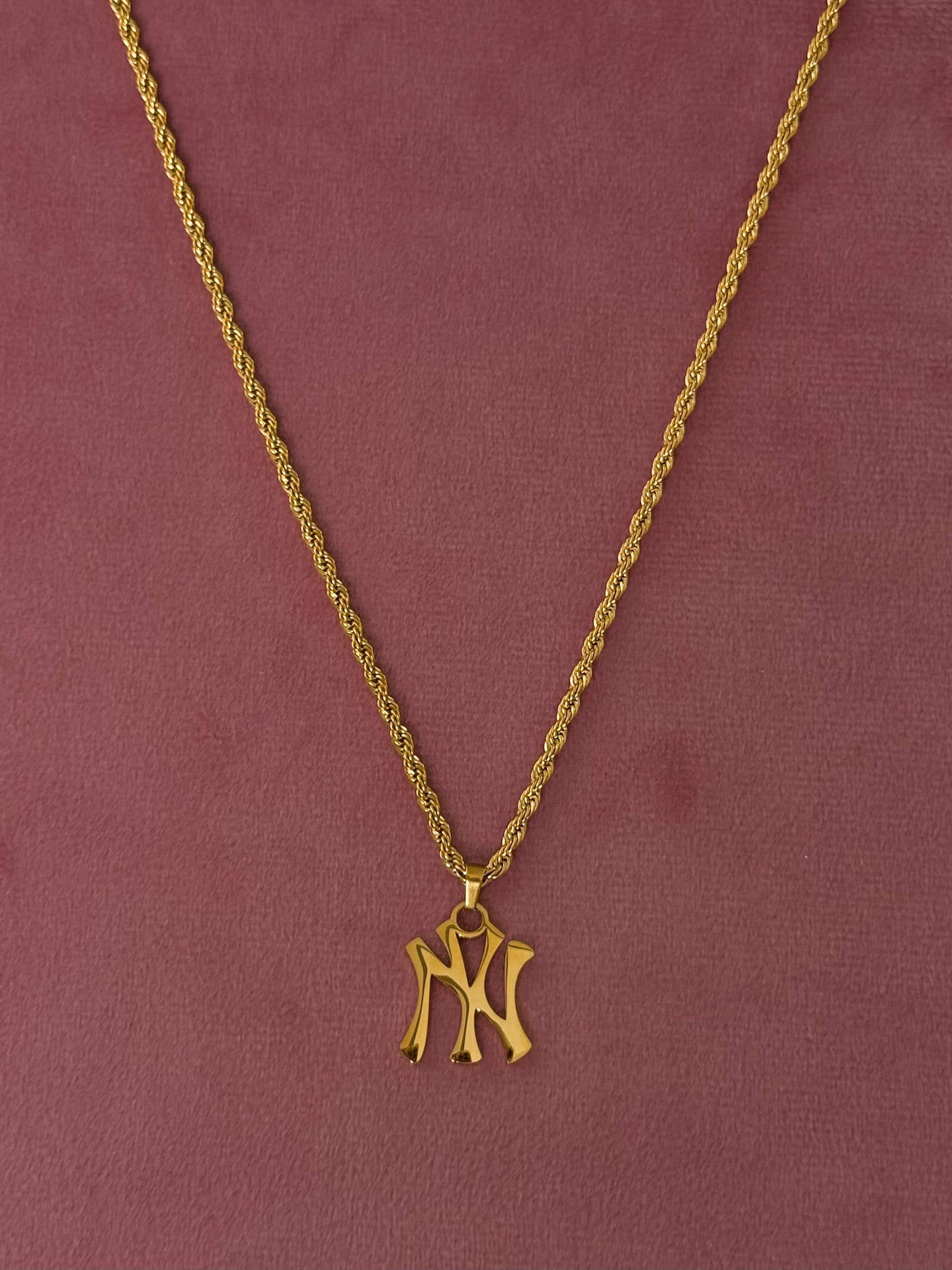 Yankee Power Rope Necklace- 18K Gold-Plated