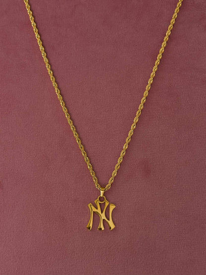 Yankee Power Rope Necklace- 18K Gold-Plated