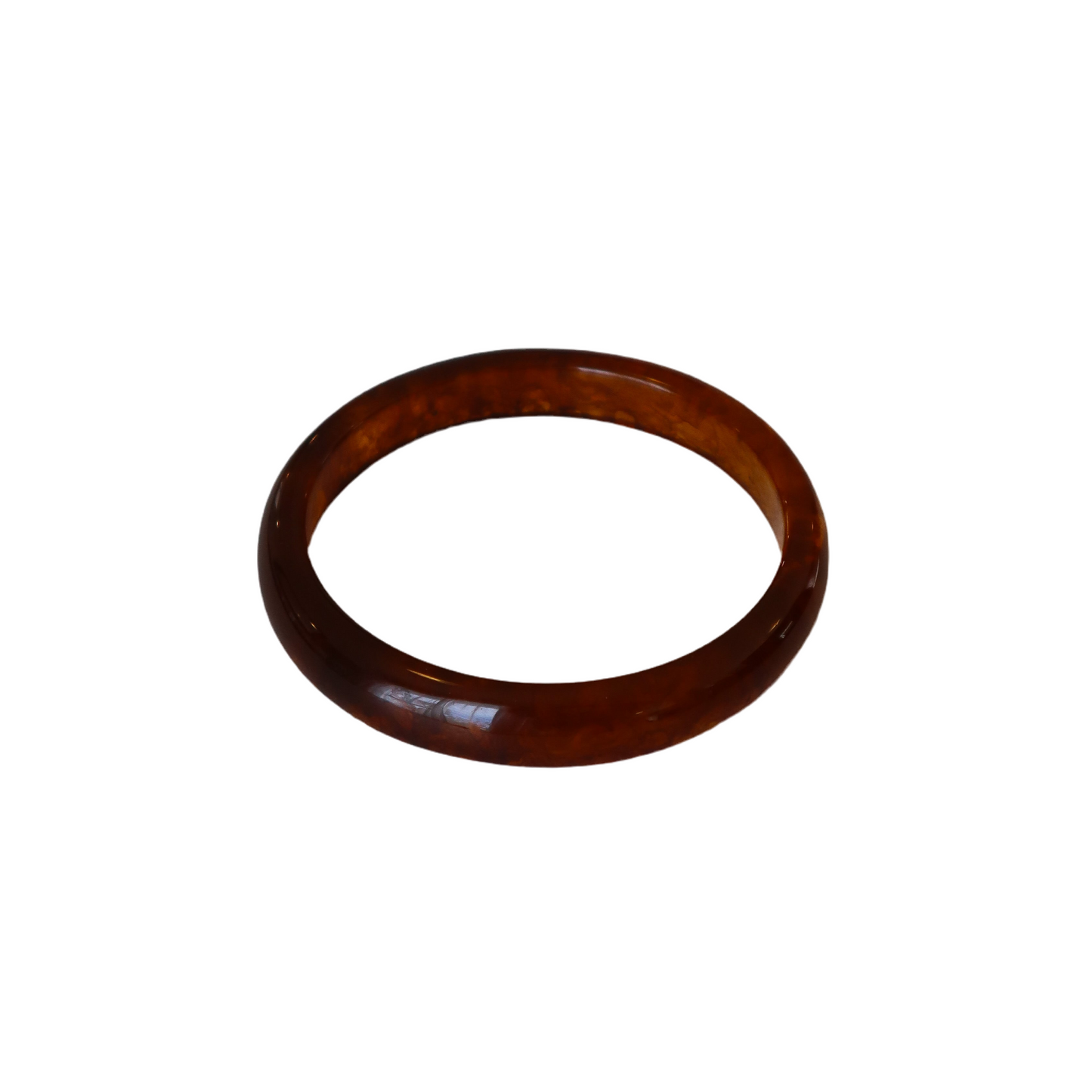 Thin Jelly Bangle - Brown