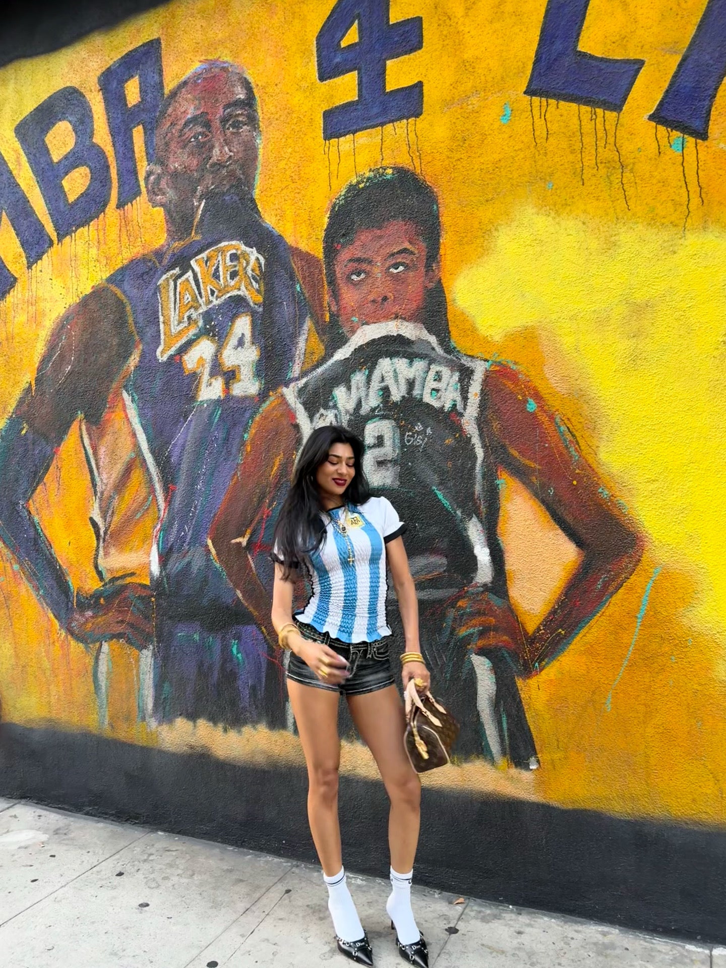 Recovered by M Argentina Shirred T-shirt (Size XXS/XS)