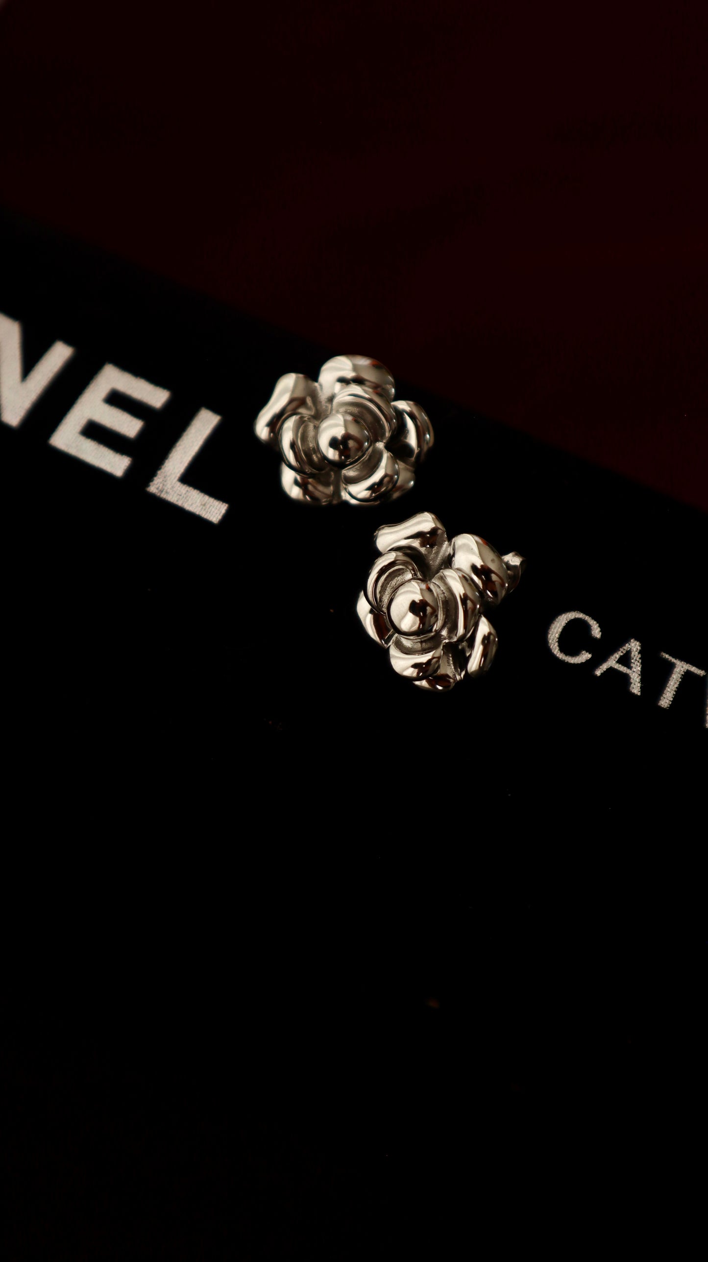 Petal Earrings-Silver