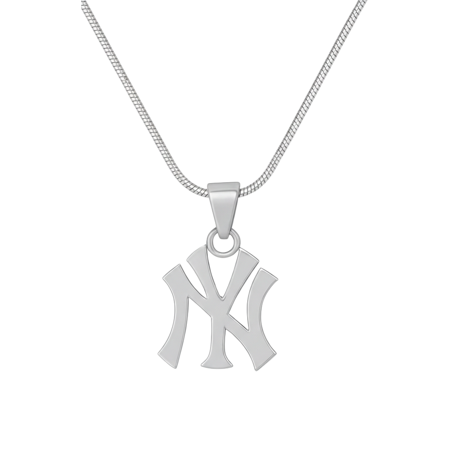 NYヤンキーネックレス - シルバー