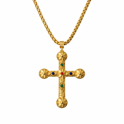 “Take Up Space” Cross Necklace