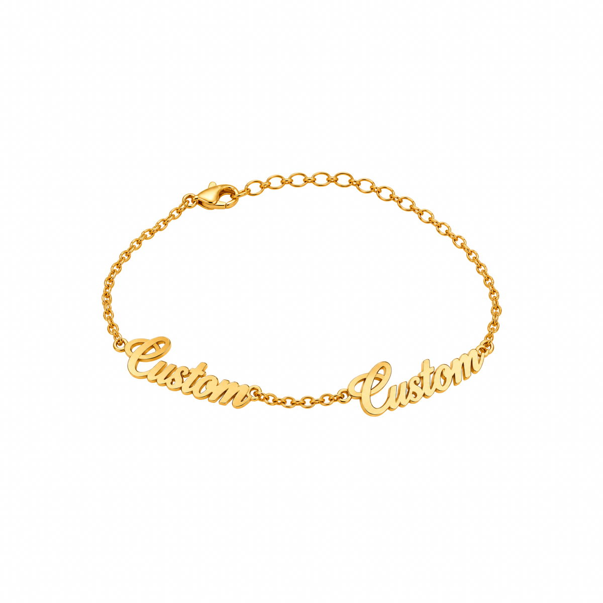 Personalised Multi-Name Bracelet - Gold