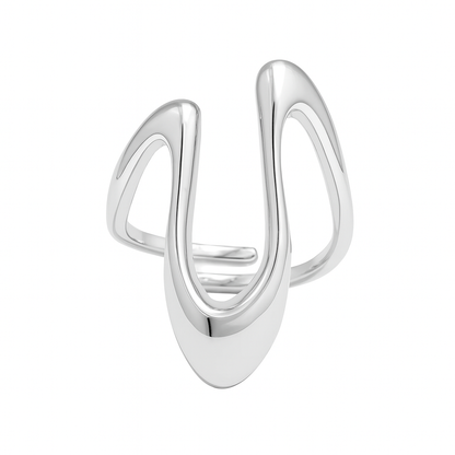 Wave Ring- Gold/Silver