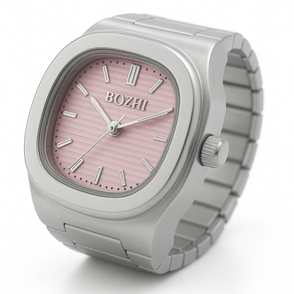 Bottega Watch Ring - Silver