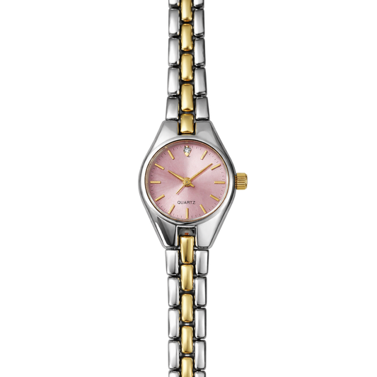 Refurbished Vintage Two Tone Quartz Cocktail Watch - Ready to Wear