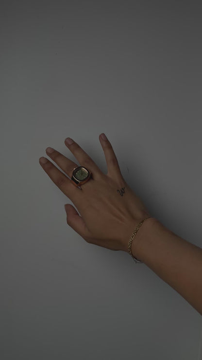 Bottega Watch Ring - Rose Gold
