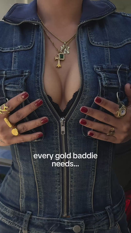 Collier Saint Baddie - Or *PRÉCOMMANDE*