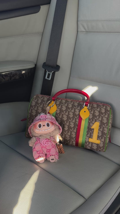 Pink GG Labubu Outfit